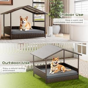 【並行輸入品】 Calming Dog Bed...の詳細画像4