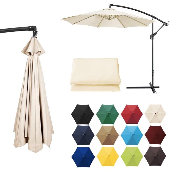 【並行輸入品】 Kisangel 5 Feet Striped Beach Umbrella wit...