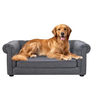 【並行輸入品】 Qilmy Cartoon Astronaut Dog Bed Cat Bed Pet Crate Mattress Non S