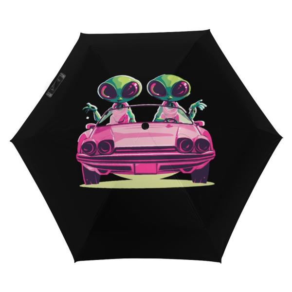 【並行輸入品】 Siberian Forest Cat Travel Umbrella for Ra...