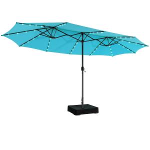 【並行輸入品】 パティオ傘カバー 防水 アウトドア傘カバー バナナパラソルカバー 9フィートから14フィートのカンチレバーオフセット傘用(ブラウン
