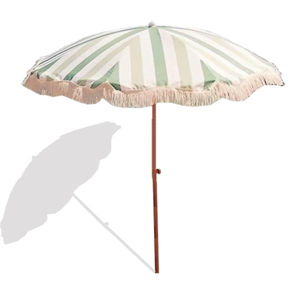 【並行輸入品】 6.5ft Portable Beach Umbrellas, Pool Umbre...