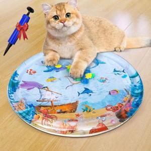 【並行輸入品】 pawdaz ペット冷却 加熱パッドマット 猫&犬用 (16x24インチ) 5層 撥水 洗濯可能 小型犬/中型犬/すべての猫用