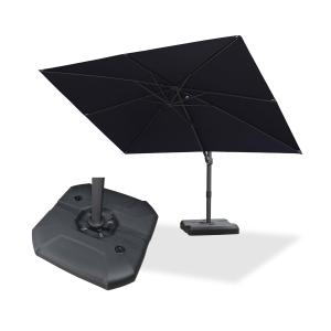 【並行輸入品】 7.5 11ft Beige Patio Umbrella Mosquito Netting, with Double Zipp