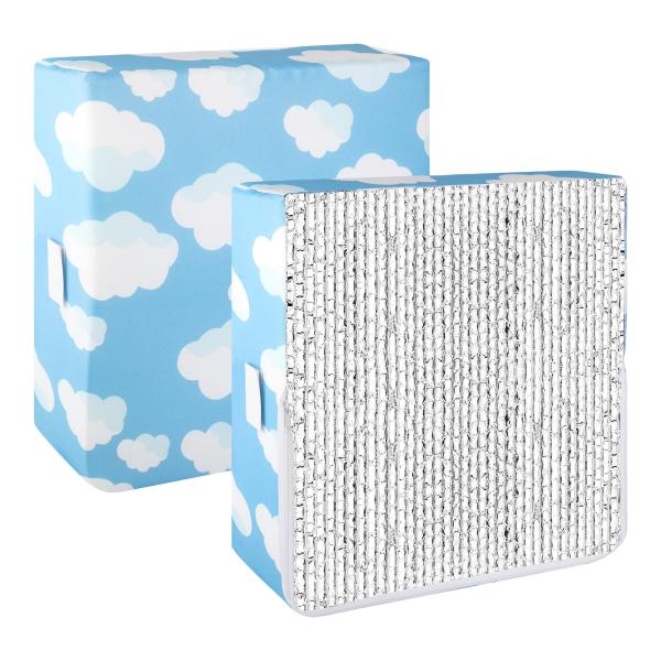 【並行輸入品】AHIER RVスカイライトカバーベントインシュレーター 2個 14インチx14インチ...