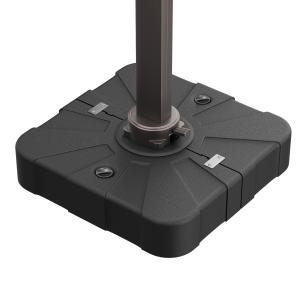 【並行輸入品】 HAPPYGRILL 6.5フィート フラサッチドティキ ビーチパラソル 30°傾けるハワイアンスタイル ホリデー傘 8本のメタル