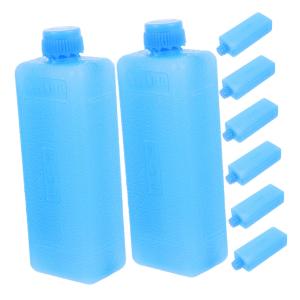 【並行輸入品】 YARNOW 4 Pack Ice Blocks Air Conditioner Fan Ice Crystal Box Ice