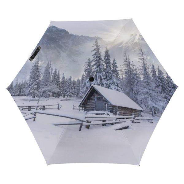 【並行輸入品】 Nugier 5 Fold 6 Ribs Travel Sun Parasol, F...
