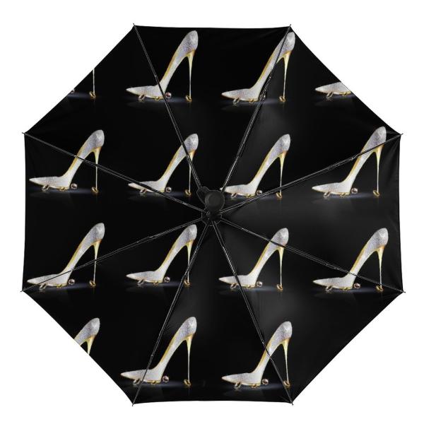 【並行輸入品】 Automatic Umbrella, 3 Fold 8 Ribs Travel S...