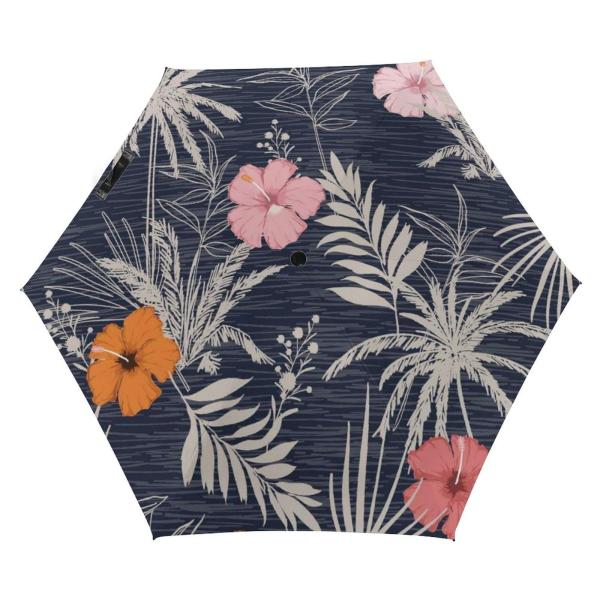 【並行輸入品】 Nugier 5 Fold 6 Ribs Travel Sun Parasol, F...