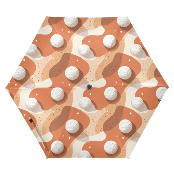 【並行輸入品】 5 Fold 6 Ribs Travel Sun Parasol, Folding ...