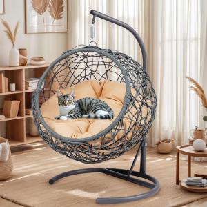 【並行輸入品】 Whimsicalfox 屋内猫用猫枕、犬の枕、カットされた犬の心を落ち着かせる枕、ウルトラソフトふわふわ猫心を落ち着かせる枕、か