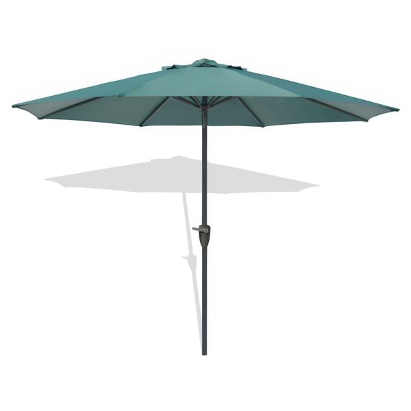 【並行輸入品】 Happyyami 6.5ft Striped Beach Umbrella wit...