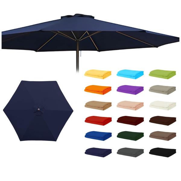 【並行輸入品】 ZMNXAS Patio Umbrella with Base,Outdoor Pe...