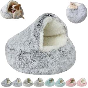 【並行輸入品】 Olvys Cozy Cocoon Dog Bed,19.7/25.6 in, Olvys Cozy Cocoon Pet Be