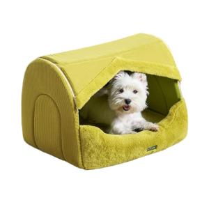 【並行輸入品】 Bessie and Barnie ボルスタードッグベッド エクストラプラッシュ フェイクファー 犬用ベッド 長方形ソフト
