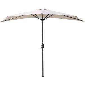 【並行輸入品】 OTQEFTN Parasols Sun Parasol Parasols Wall Mounted Aluminium Pat