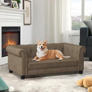 【並行輸入品】 ASPEN PET 20 X 16 SOFA BED WITH PILLOW (Colors may vary) by Petma