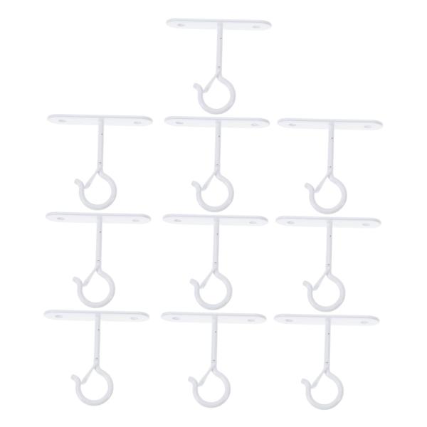 【並行輸入品】 IMIKEYA 10pcs Wall Hooks Ceiling Plant Hoo...