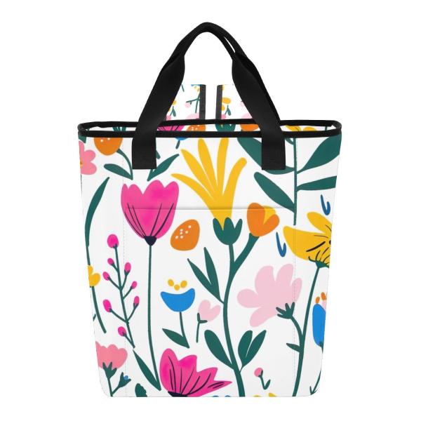 【並行輸入品】 Cooler Bags Fall Running Cat Portable Cool...