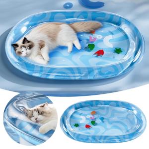 【並行輸入品】 Majestic Pet Teal Native Rectangle Indoor Outdoor Pet Dog Bed wit