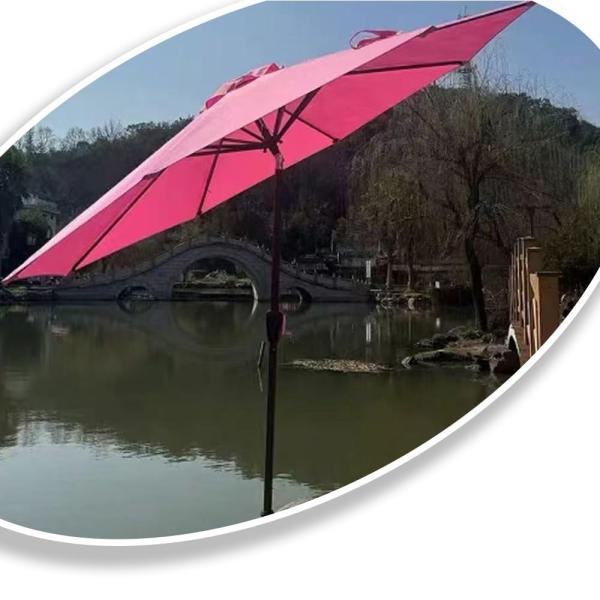 【並行輸入品】 ZQKLHPL 6.5 ft Half Umbrella Outdoor Patio...
