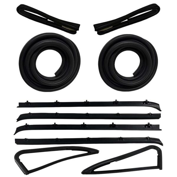 【並行輸入品】iiLentes フロントドア ウィンドウとベントガラスウィンドウウェザーストリップシ...