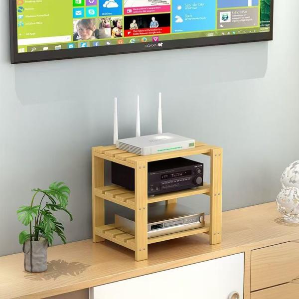 【並行輸入品】ZIYOUGOU WiFiストレージラック、ケーブル収納ボックス、 ワイヤレスWiFi...