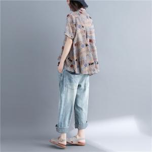 トップス レディース シャツ 半袖 カットソー...の詳細画像5