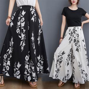 レディース ボトムス ワイドパンツ 夏 ウェスト...の商品画像