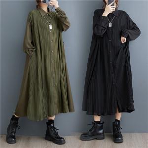 【美品】エイココンドウ ロングコート Aライン ドット 水玉 ブラック XL 美品】エイココンドウ ロングコート Aライン ドット 水玉 ブラック XL