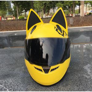 猫耳 装飾用ヘルメット 良質ガラス繊維 フルフェイス セルティ 別色