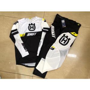 [Husqvana]　バイクウエア　メッシュ上下セット　�