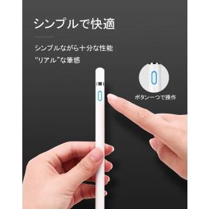 多機種対応 タッチペン iPad ペンシル i...の詳細画像3