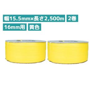 PPバンド（2個入り） 機械用 15.5ｍｍｘ2500ｍ