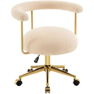 BarberPub ネイルチェア マニキュアチェア オフィスチェア ローリング ホイール付き モダン...