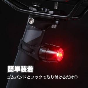 自転車 テールライト LED テールランプ L...の詳細画像5