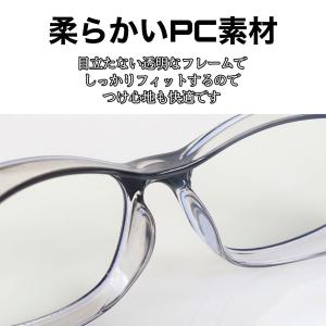 花粉症用メガネ 花粉症対策 グッズ ゴーグル ...の詳細画像2