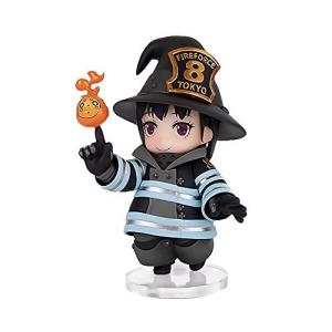 炎炎ノ消防隊 茉希尾瀬 ノンスケール ABS&PVC製 塗装済み 完成品 アニメキャラクター Q版フィギュア