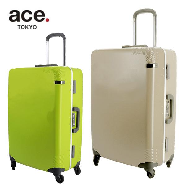 最大P+16% エースドット ace. スーツケース キャリー ハード 60L 中型 3〜5泊程度 ...