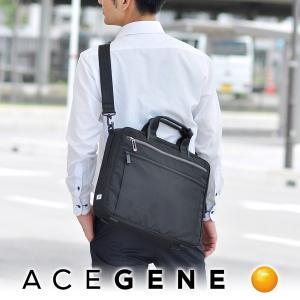 最大P+16% エースジーン ACEGENE 2wayビジネスバッグ ショルダーバッグ ブリーフケース LITENTRY リテントリー メンズ 55161｜newbag-w