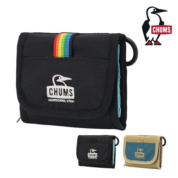 最大37％ チャムス 財布 二つ折り財布 コンパクト CHUMS スプリングデールマルチウォレット ...