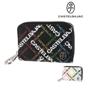 最大P+16% カステルバジャック コインケース キーケース ラウンドファスナー小銭入れ CASTELBAJAC Carlr カルル 53621 メンズ レディース｜newbag-w