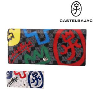 最大P+16% カステルバジャック 財布 長財布 被せ長財布 CASTELBAJAC couleurs クラー 66622 メンズ レディース｜newbag-w