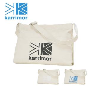 カリマー karrimor ショルダーバッグ cotton shoulder コットンショルダー メンズ レディース人気 ギフト A4 [23fes12]｜newbag-w