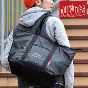 最大P+16% Manhattan Portage トートバッグ MP Logo Printed Cherry Hill Tote Bag MP1307zp