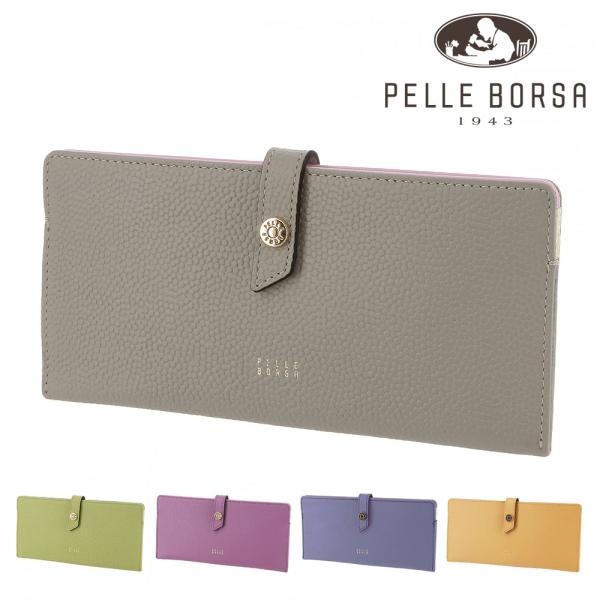最大P+16% ペレボルサ 財布 長財布 薄型 スリム ウォレット PELLE BORSA フィーネ...
