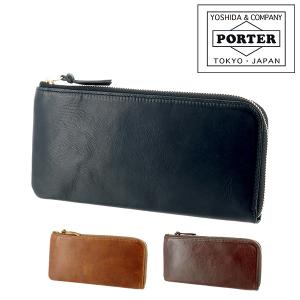 ポーター PORTER L字ファスナー長財布 財布 SOAK ソーク WALLET 吉田カバン メンズ レディース 101-06055｜newbag-w