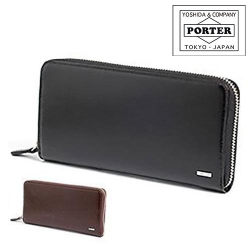 ポーター PORTER 吉田カバン ラウンドファスナー長財布 SHEEN シーン 110-02968...