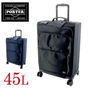 PORTER ポーター スーツケース キャリー ビジネス 旅行 TIME タイム トロリーバッグL 45L 2〜3泊程度 TOROLLEY BAG L メンズ レディース 655-17869｜newbag-w